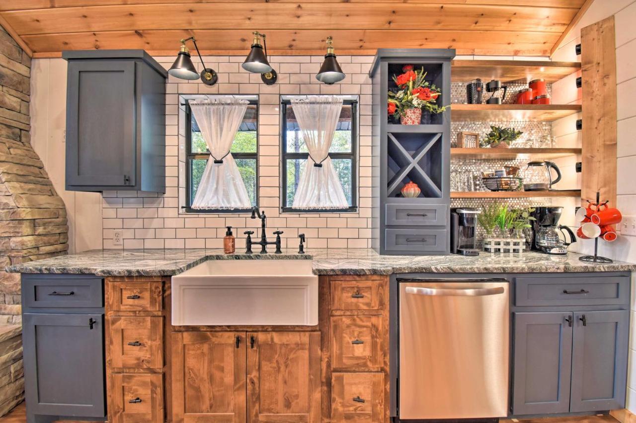 Modern Broken Bow Cabin Large Deck, Bbq And Pergola Dış mekan fotoğraf
